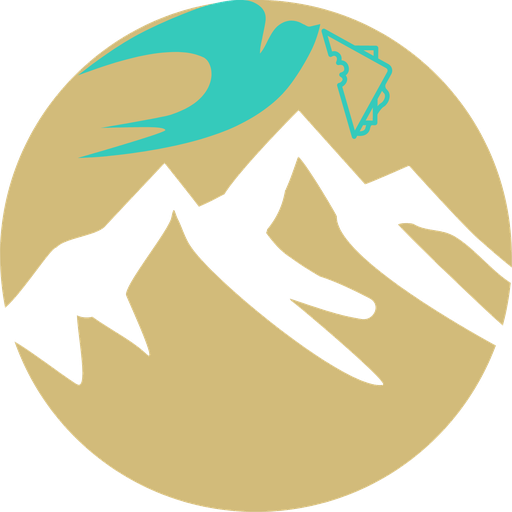 Elijah’s Resource mountain and bird logo