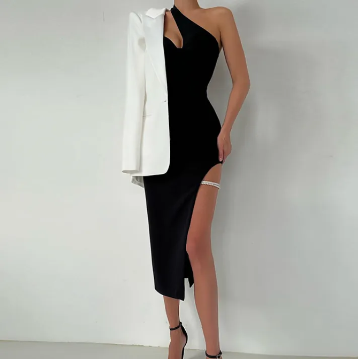 Elegant Off-Shoulder Spring Dress