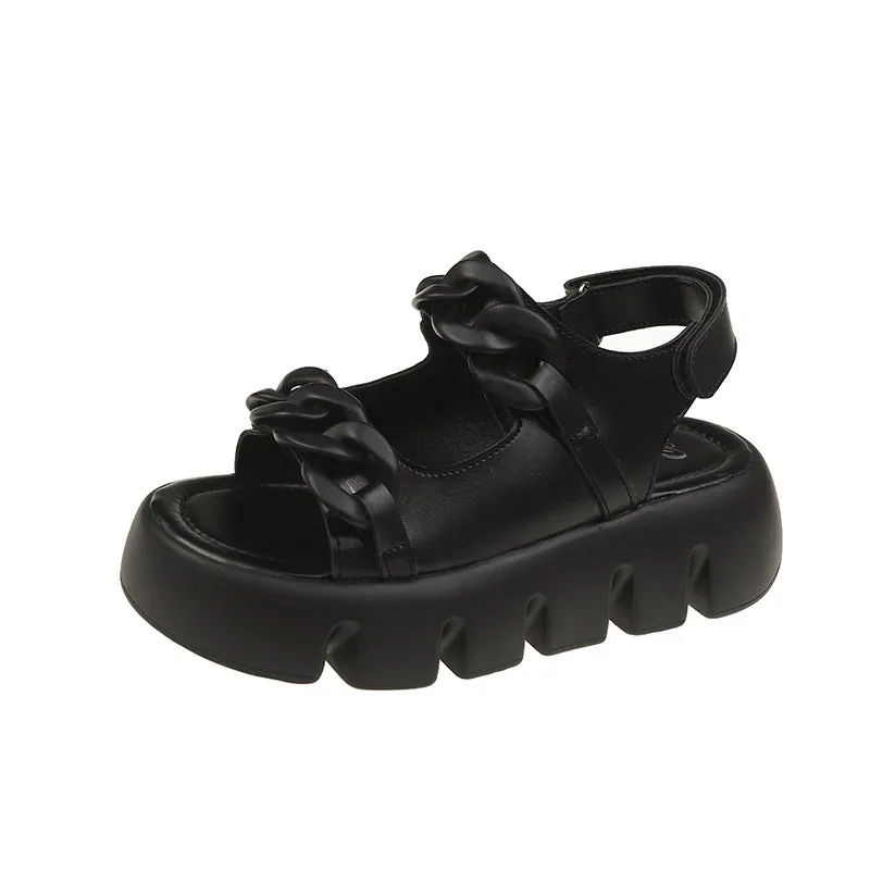 Elegant Thick-Soled Sandal