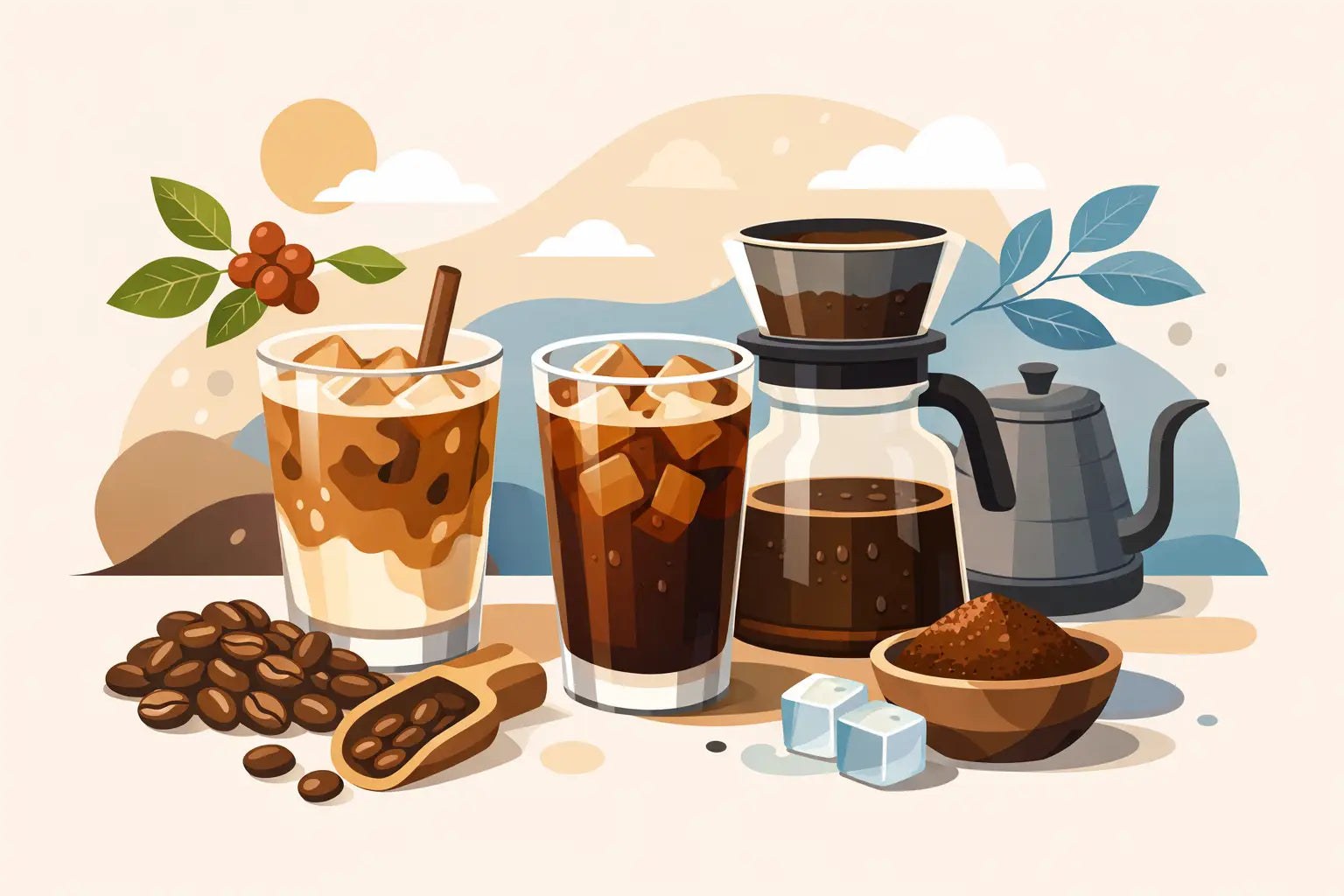 Best Coffee for Iced Drinks and Cold Brew
