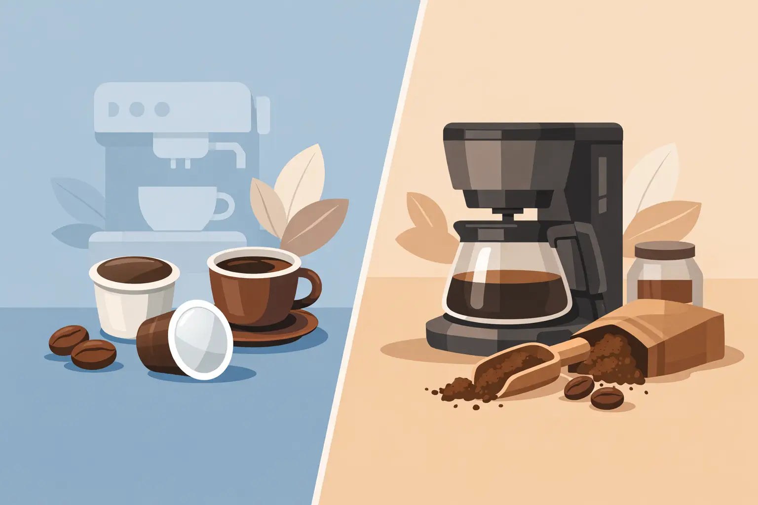 Coffee Pods vs Ground Coffee: Which Fits You?