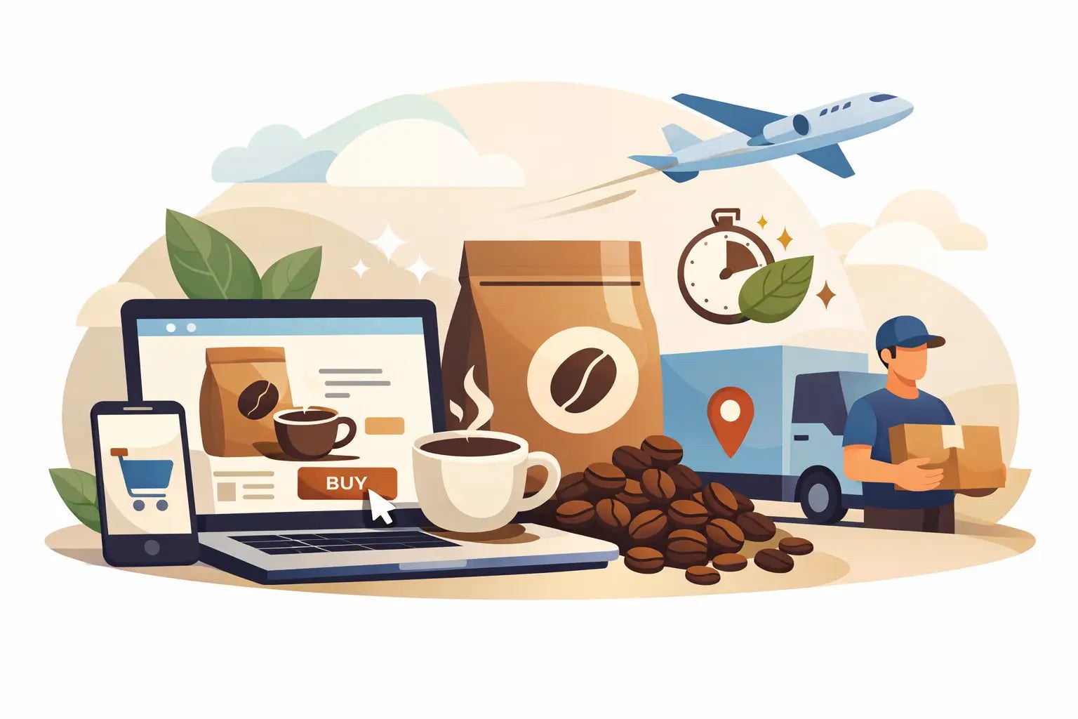 How to Buy Coffee Online and Get It Fresh