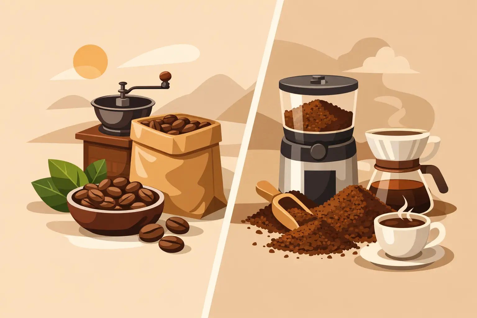 Whole Beans Versus Ground Coffee: Which Is Better?