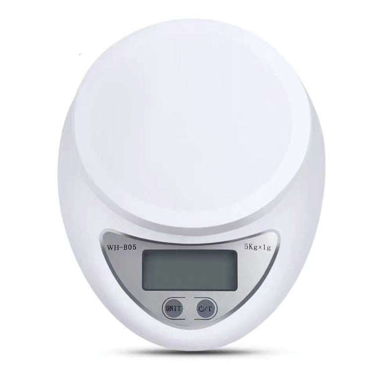 Digital kitchen scale for measuring coffee beans and water