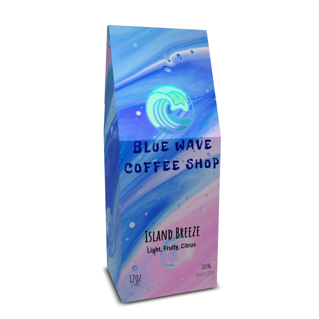 Blue Wave Coffee Island Breeze Coffee – Premium Tropical Blend Gourmet Coffee for Smooth Rich Flavor | Island Breeze USA