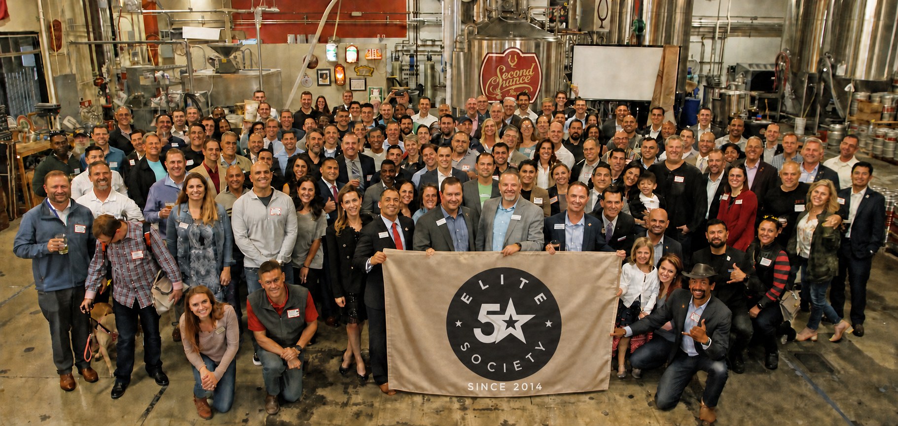 5 Star partners connecting at a networking event