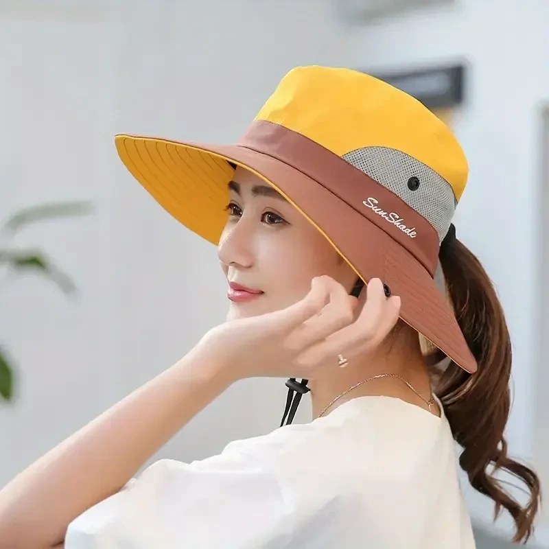 Yellow/Brown Women’s Hat