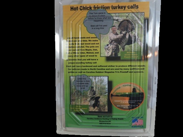 Hot Chick Friction Slate Turkey Call with striker