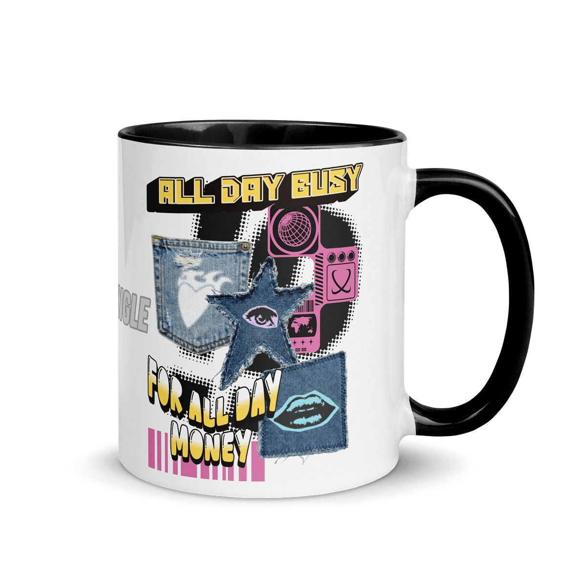 All Day Busy Bone Jungle Mug