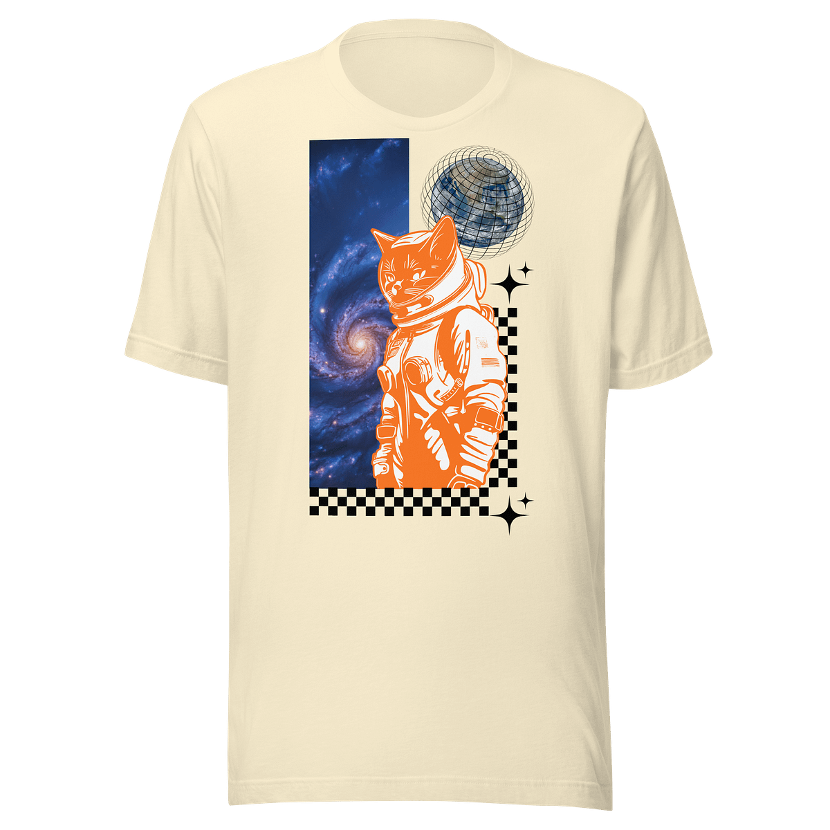 Astronaut Cat Galaxy Tee