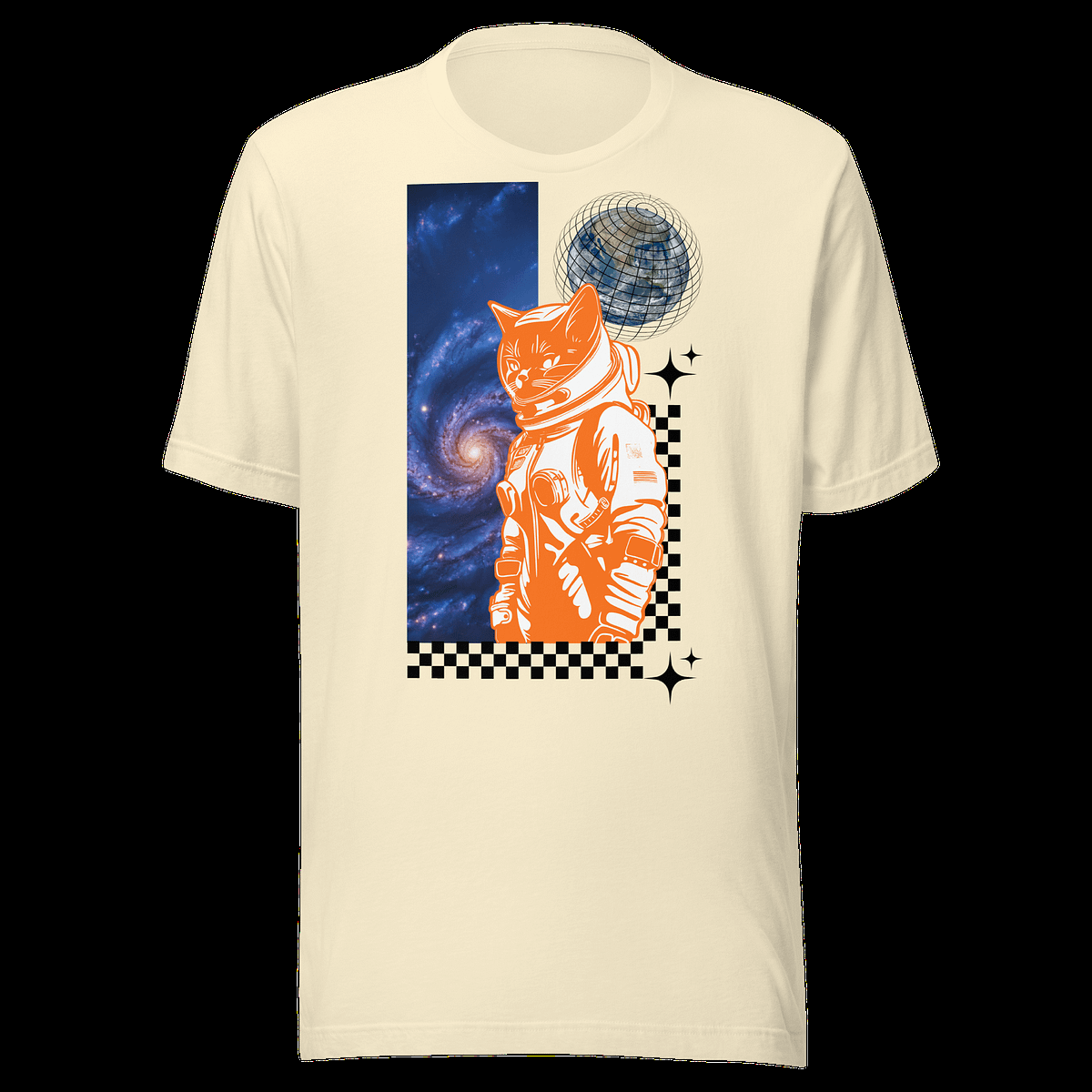 Astronaut Cat Galaxy Tee