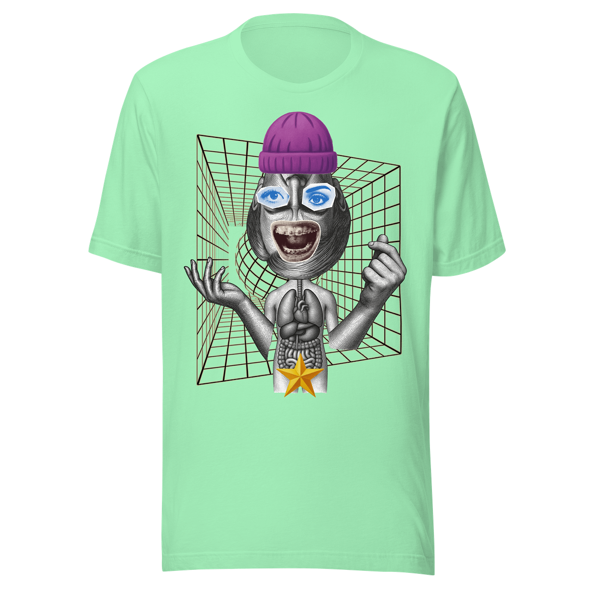 Body Collage Unisex T-Shirt