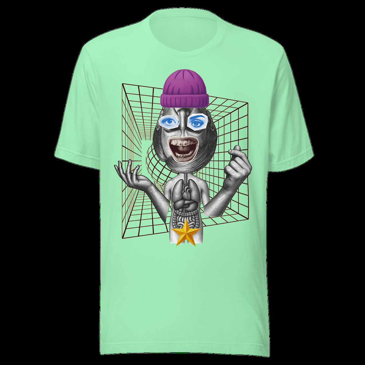 Body Collage Unisex T-Shirt