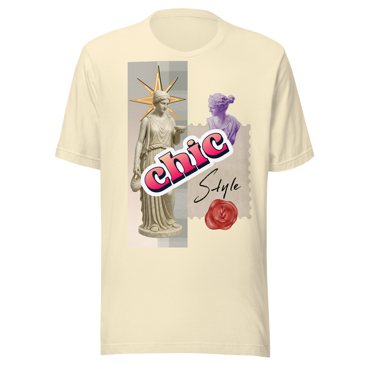 Chic Style Collage Tee