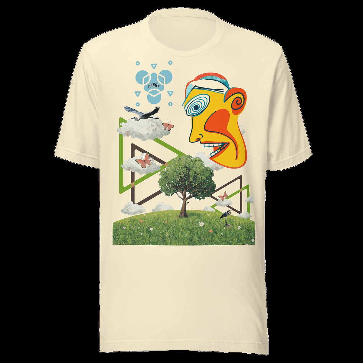 Facing Nature Collage tee