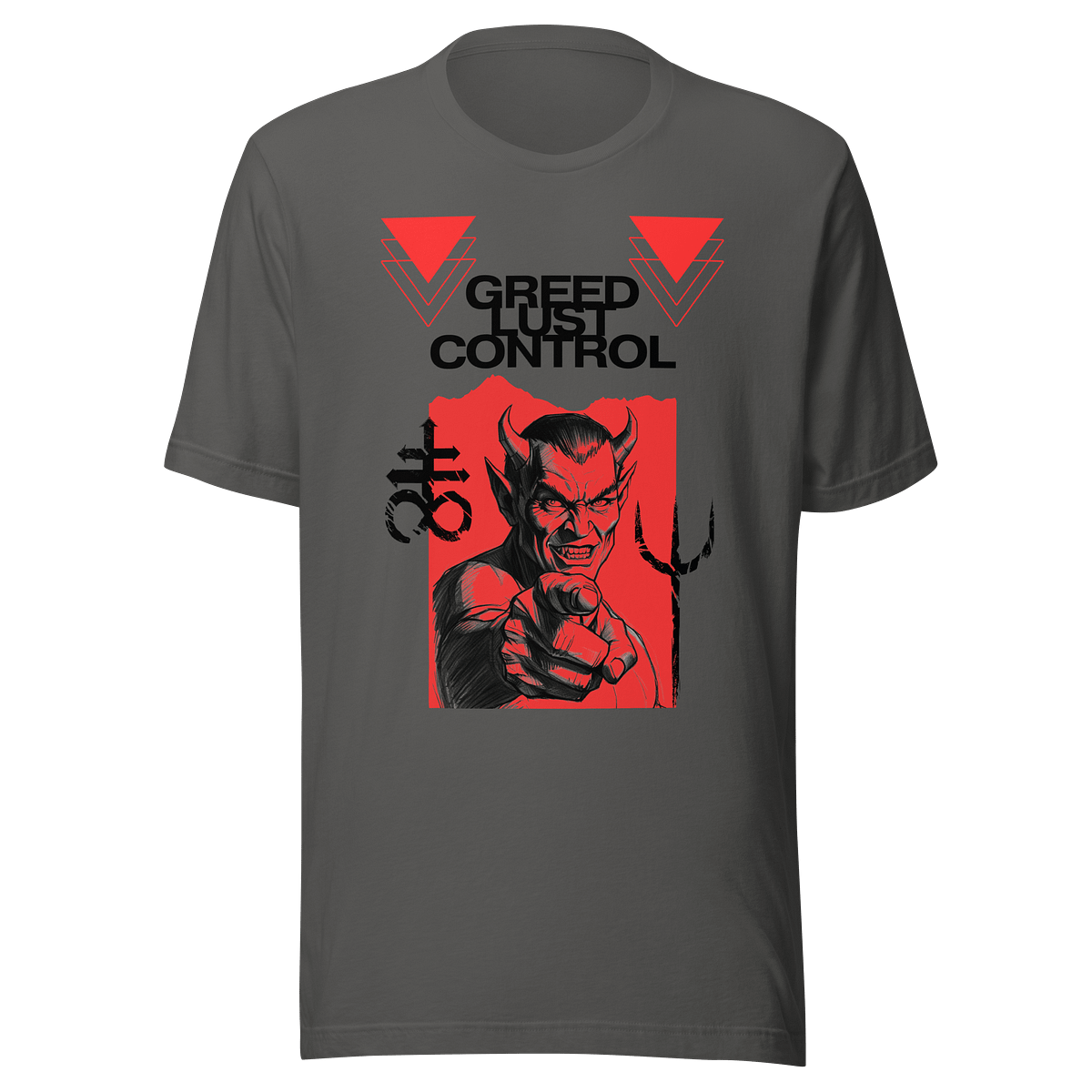 Greed Lust Control Graphic Tee
