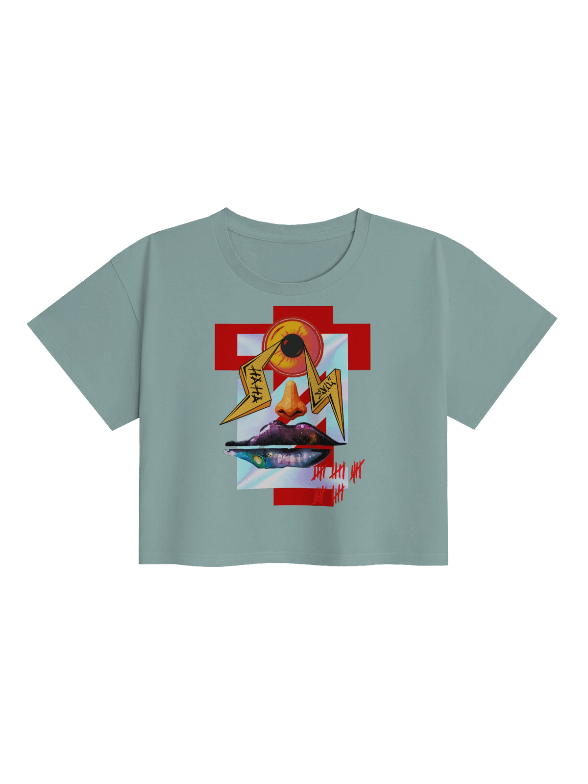 Haha Evil Crop Top