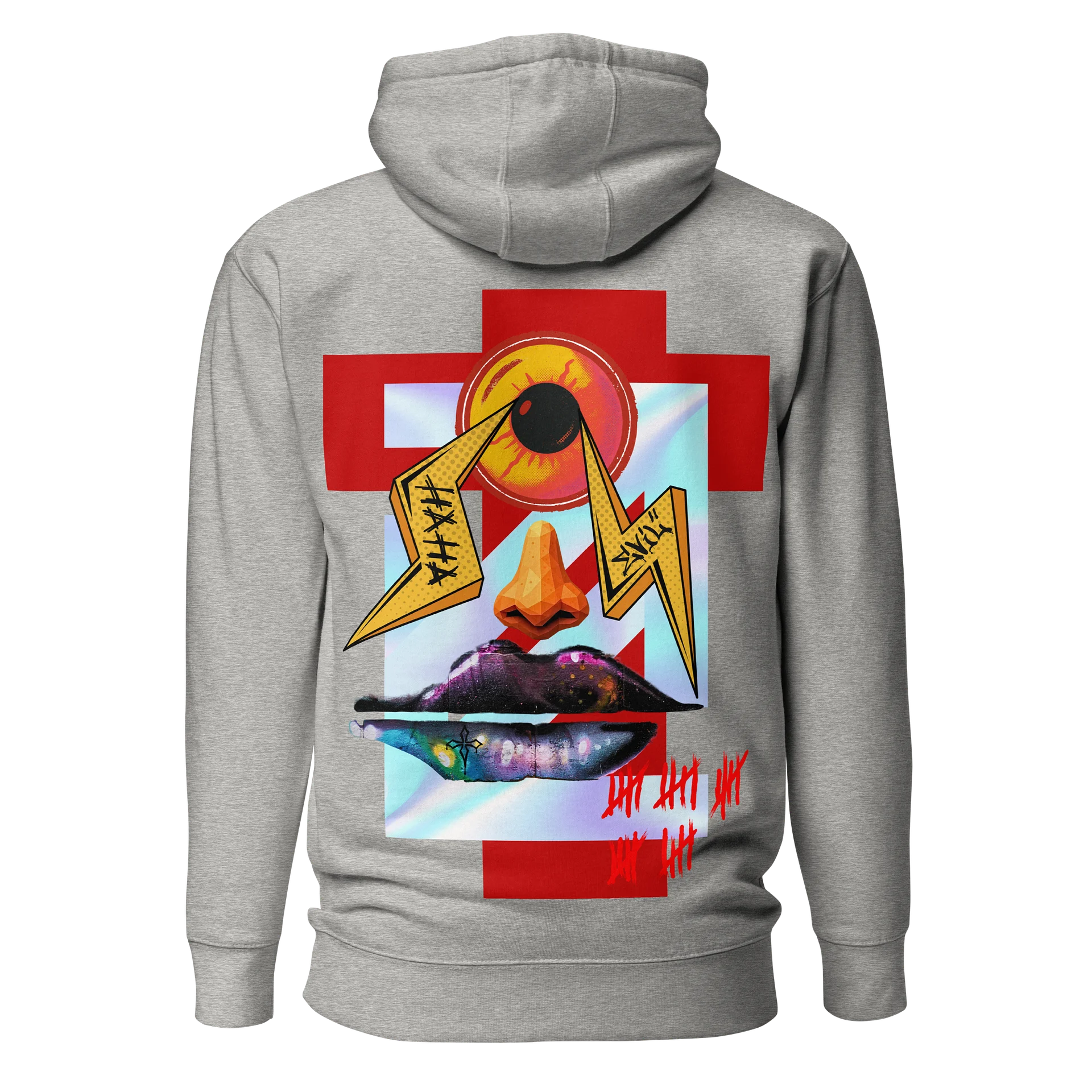 Haha Evil Premium Hoodie