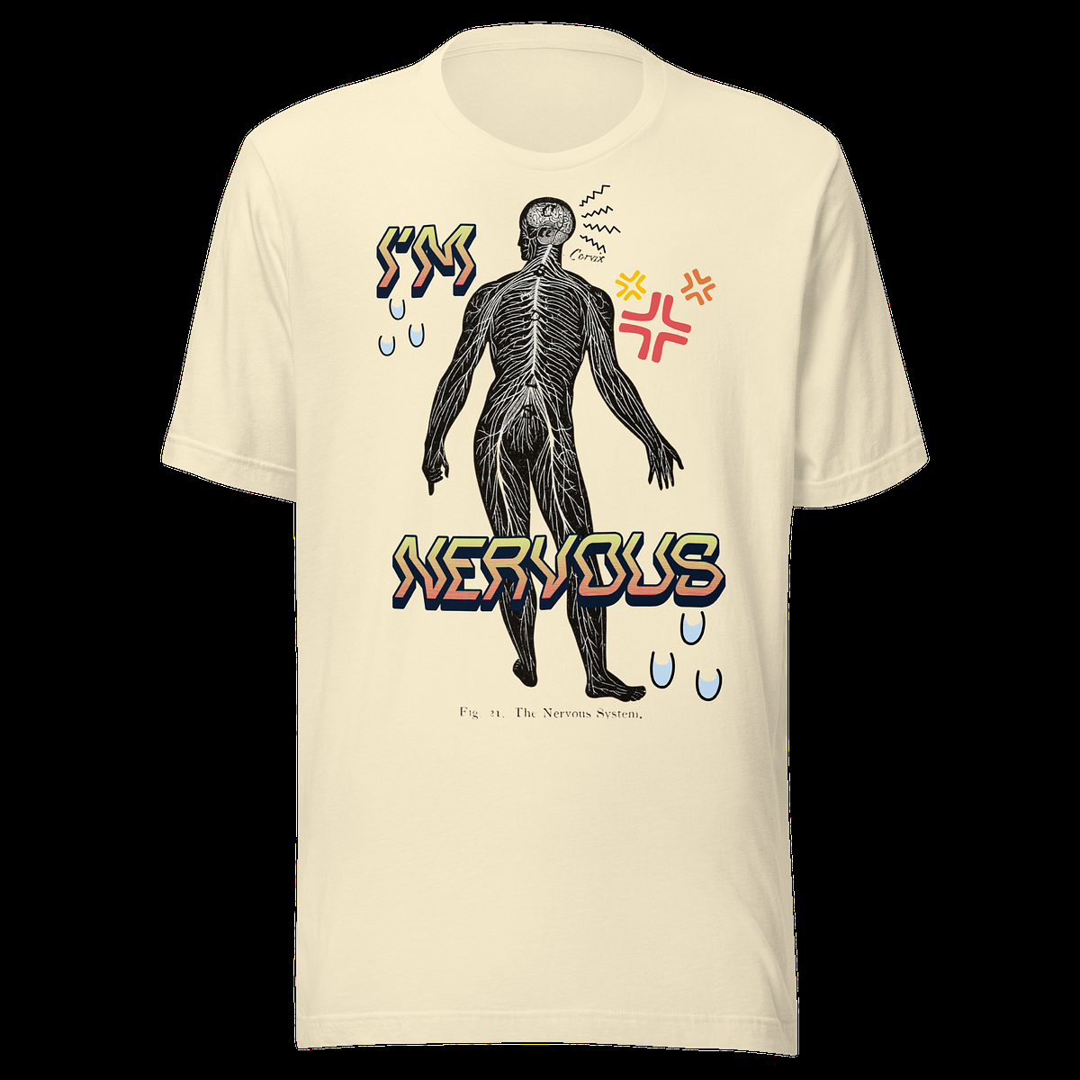 I'm Nervous System Print Tee