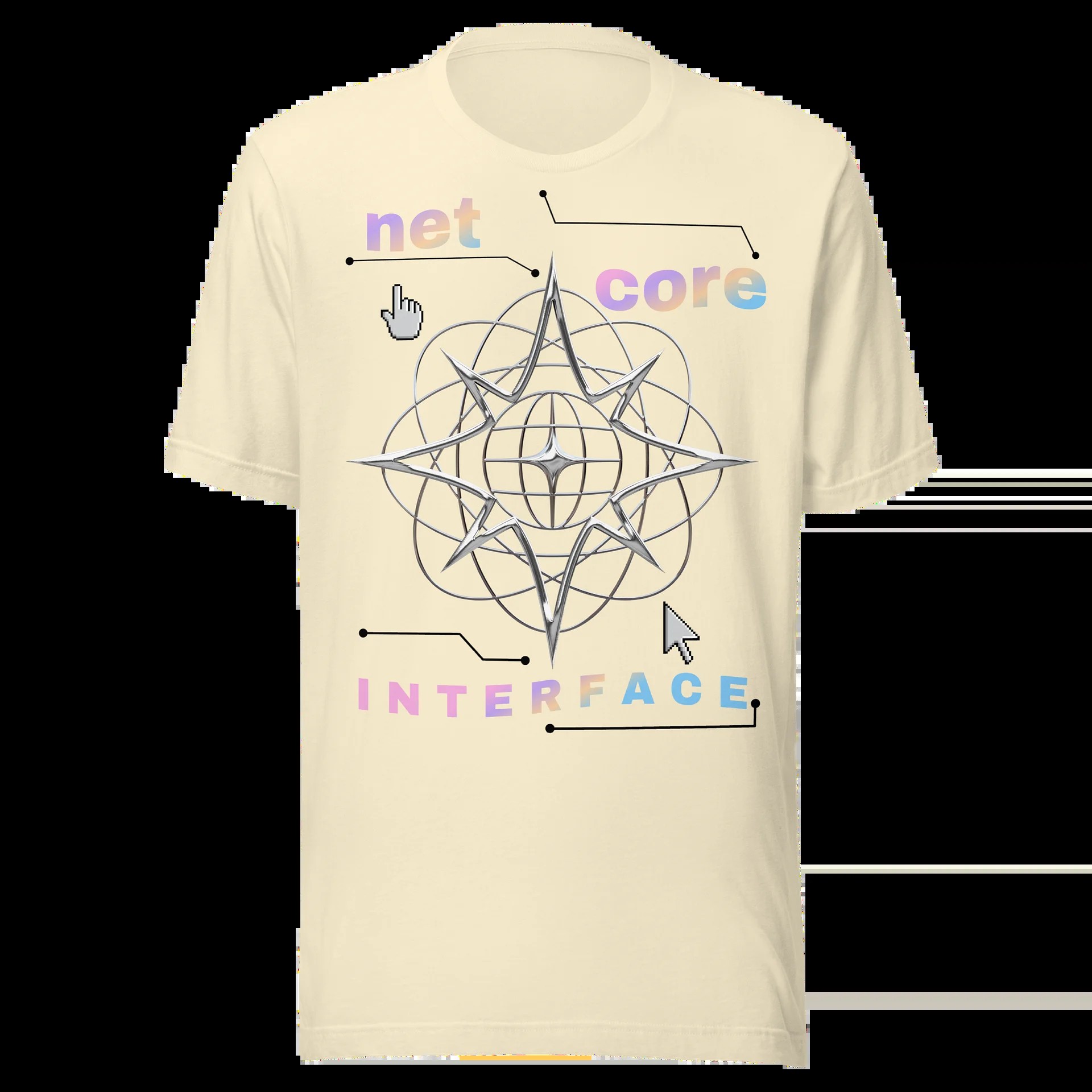 Netcore Interface Geometric T-Shirt