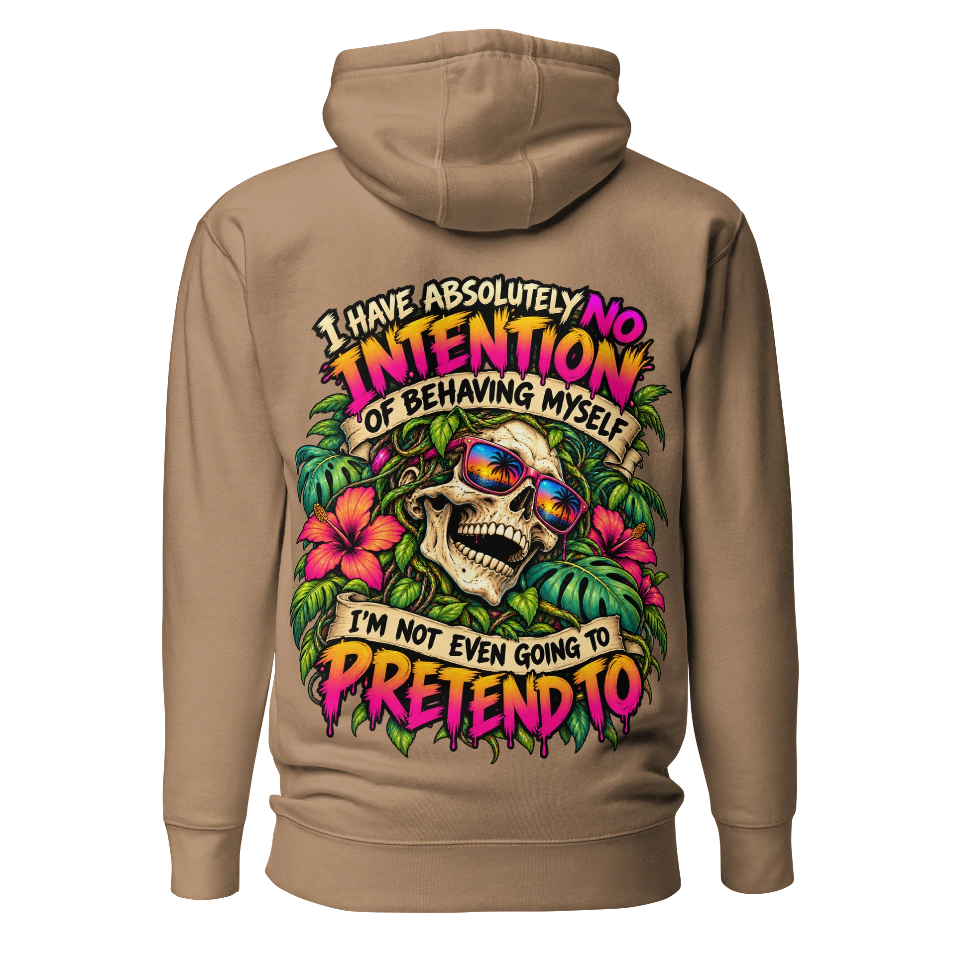 No Intention of Behaving Premium Hoodie