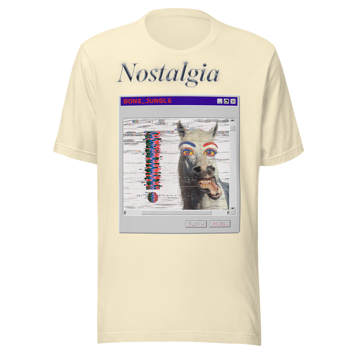 Nostalgia Glitch Retro Tee