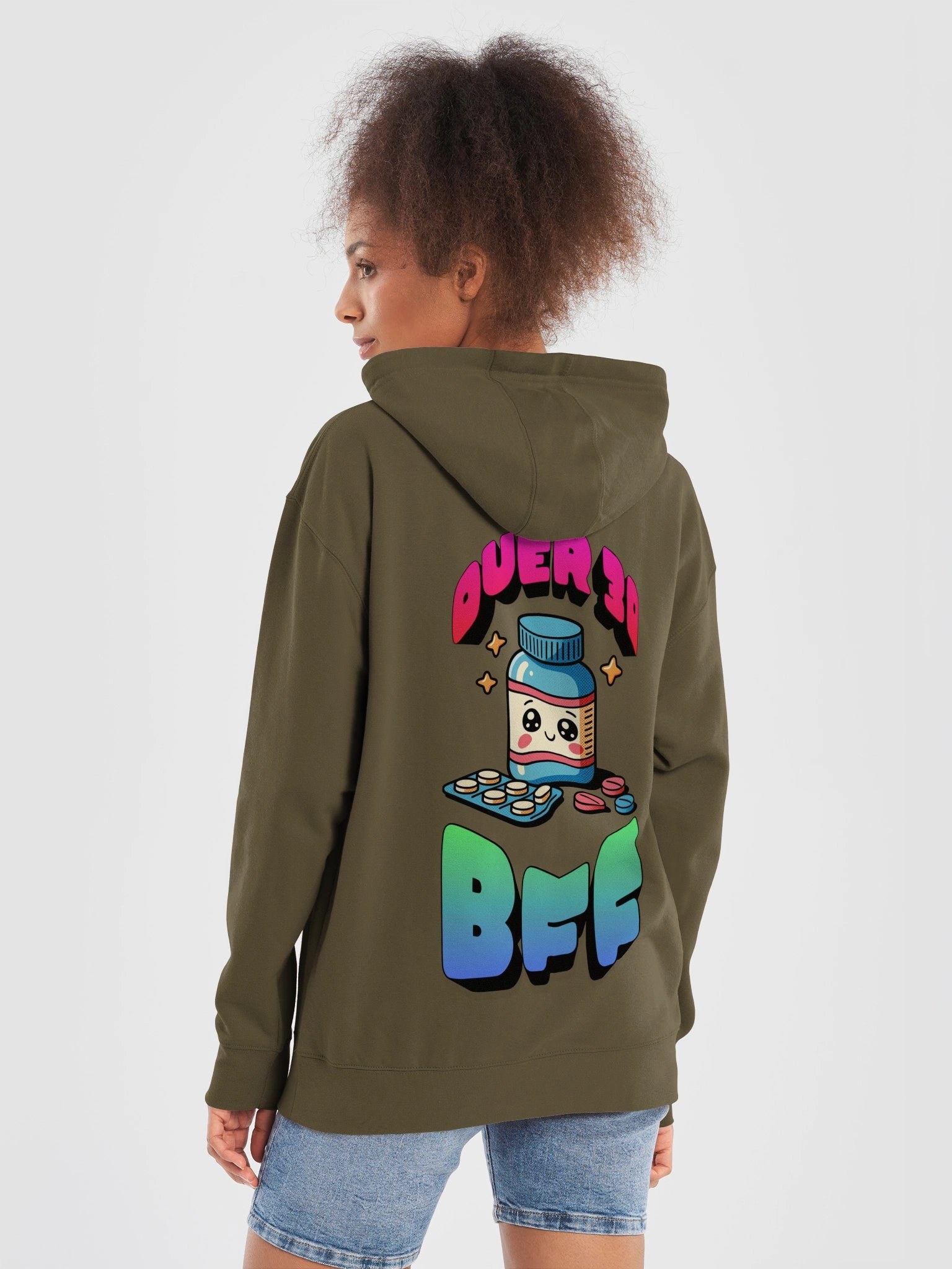 Over 30 BFF Premium Graphic Hoodie