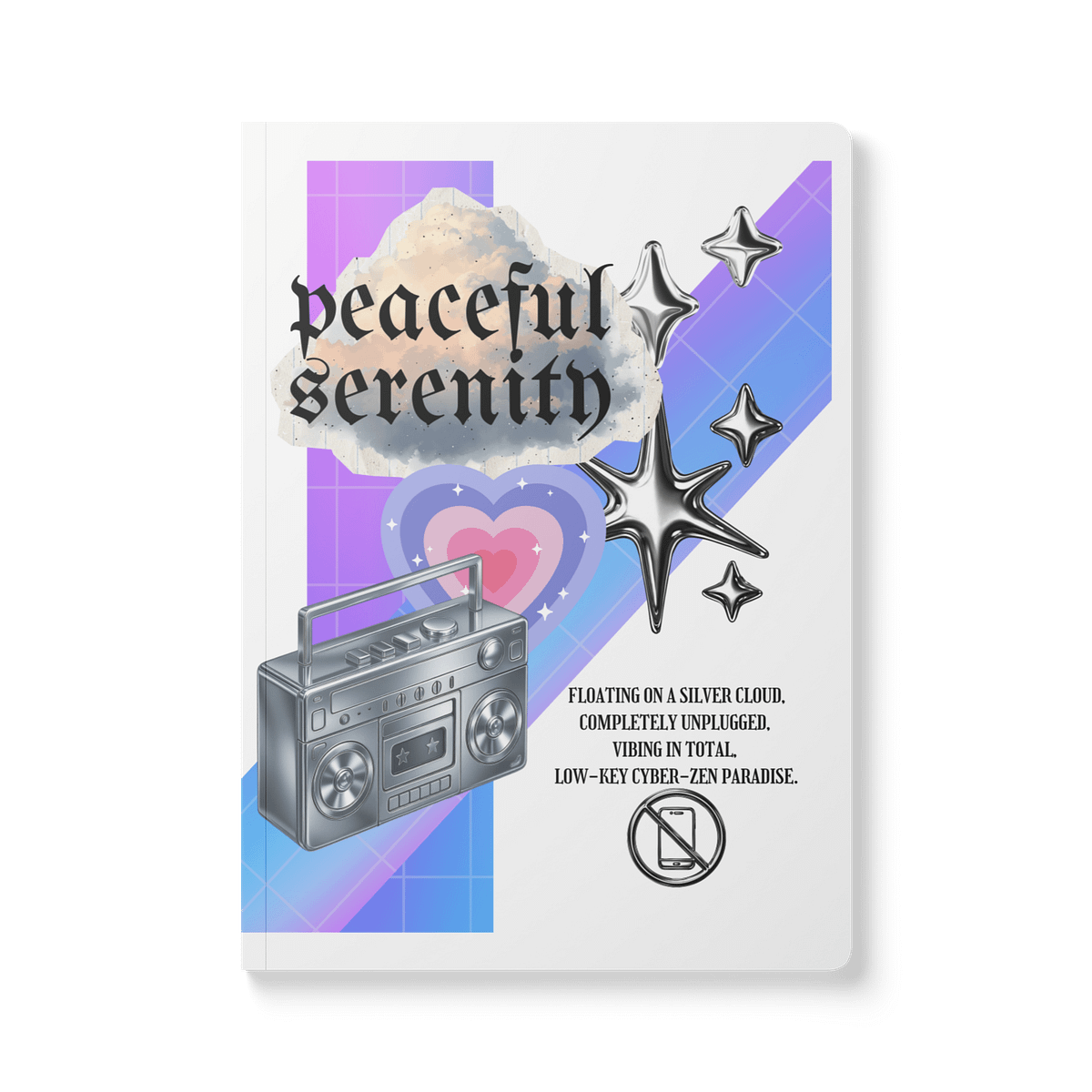 Retro Sticker Collage Journal