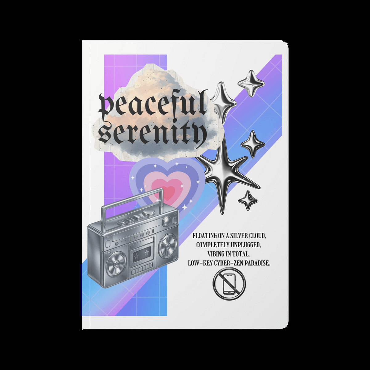 Retro Sticker Collage Journal