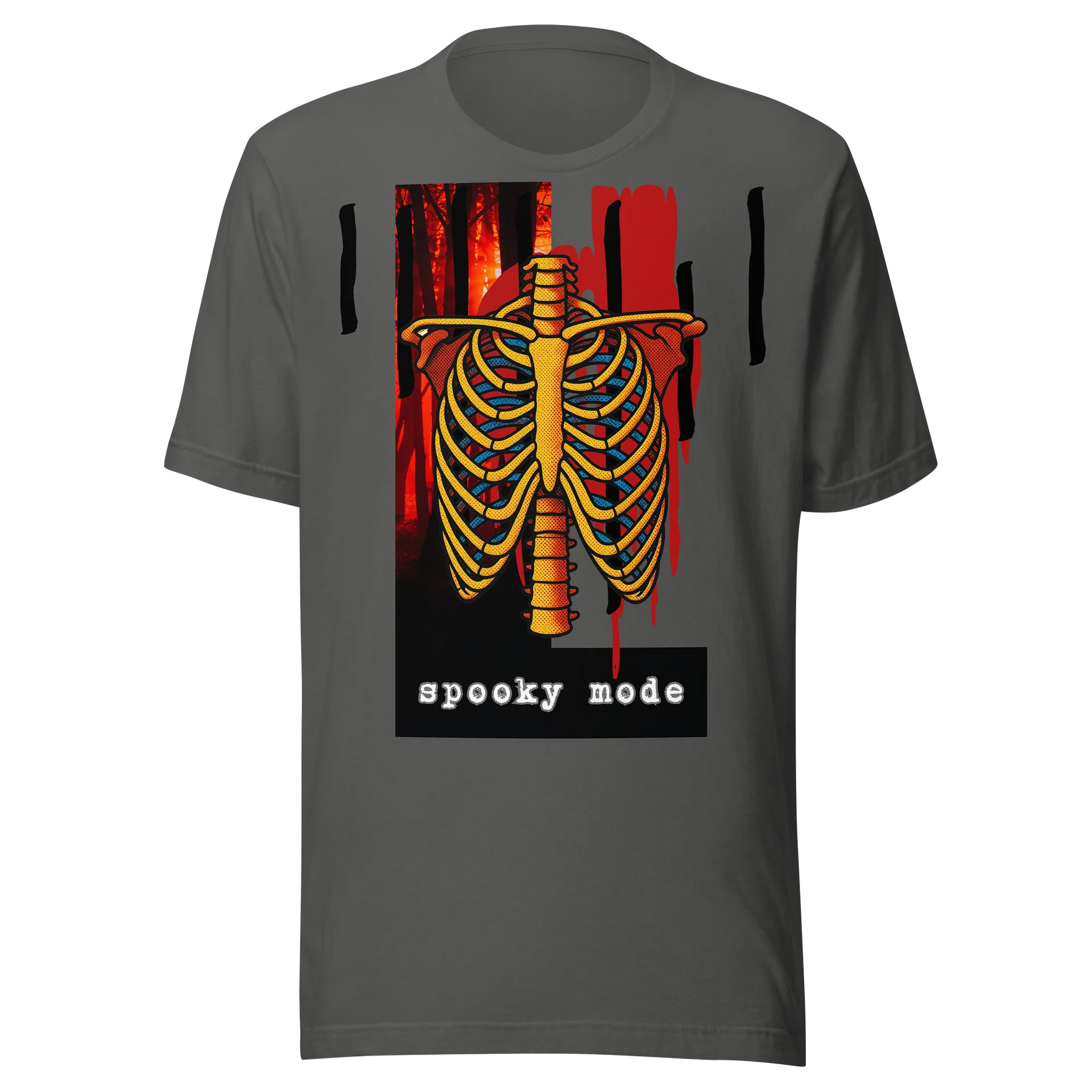 Spooky Mode Skeleton Tee
