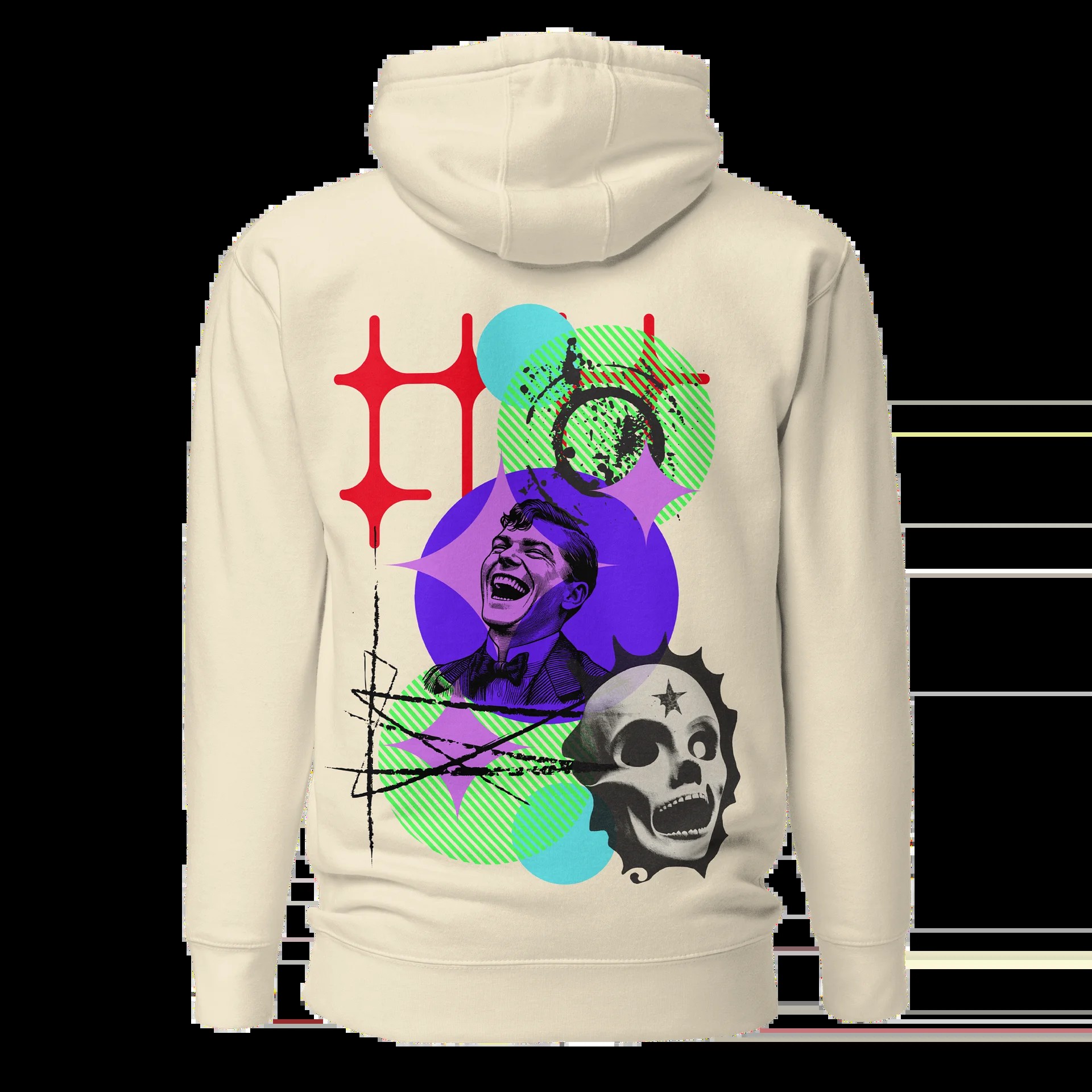 The Laughing Man Premium Hoodie