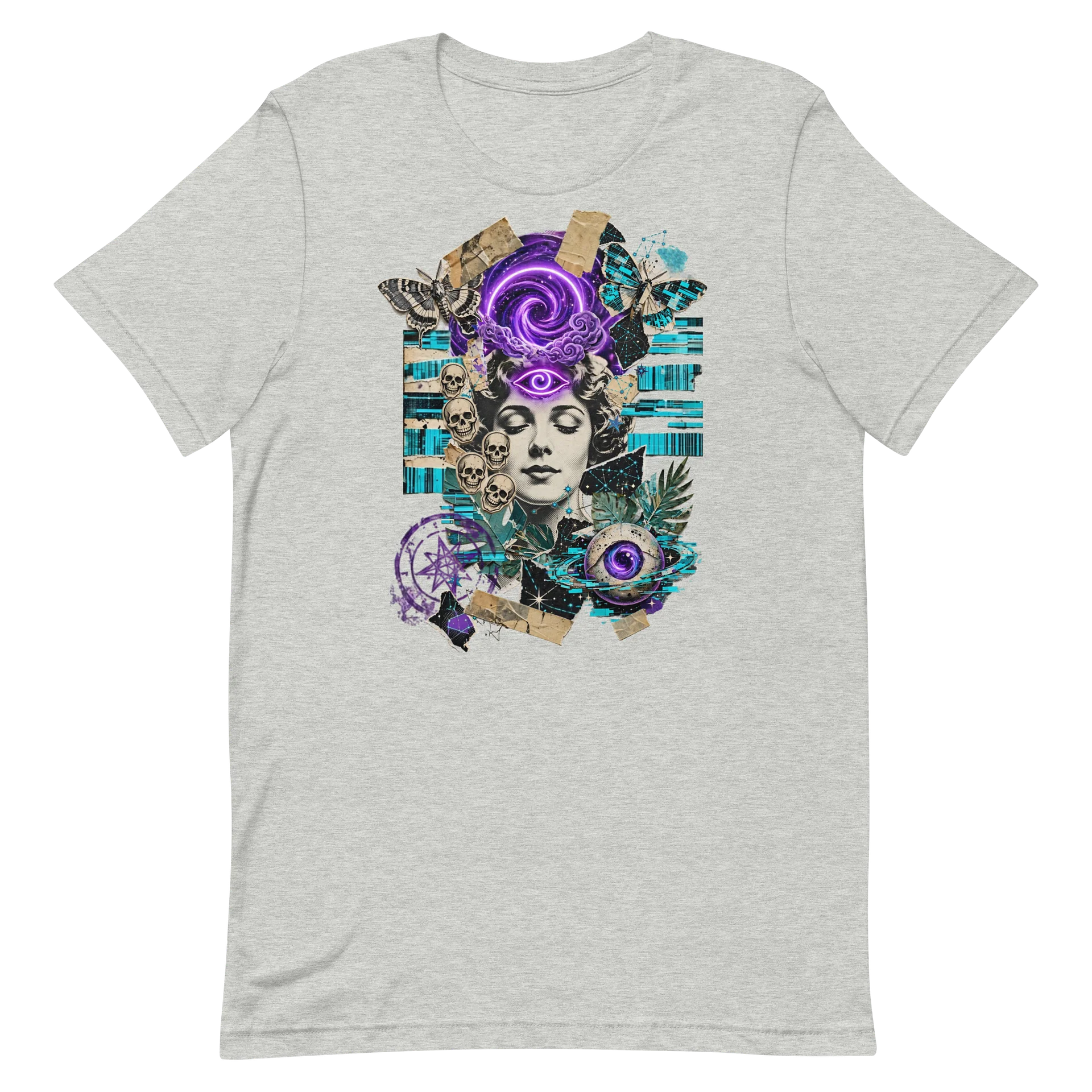 Third Eye Static Collage Tee, view 2