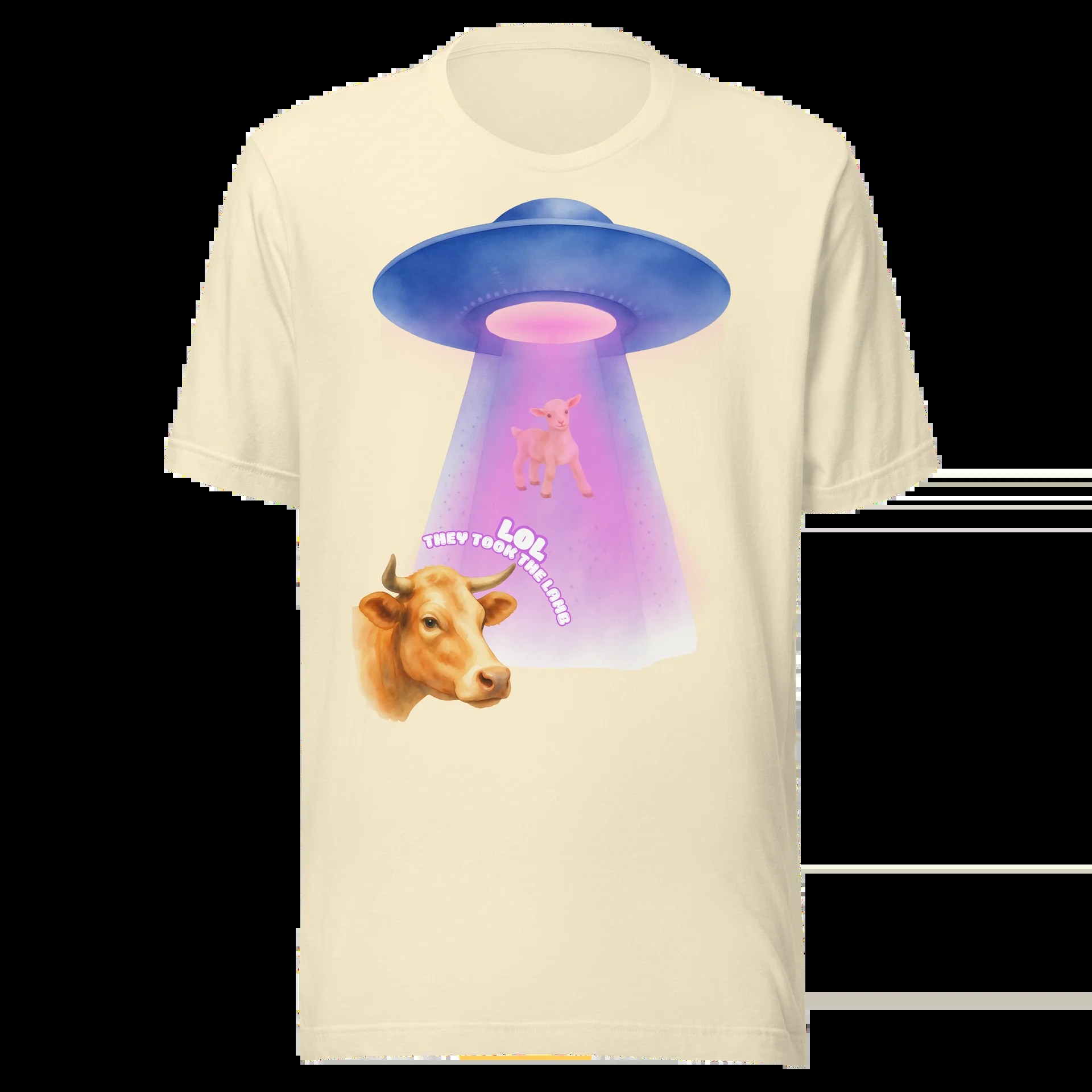 UFO Beam-Up Funny T-Shirt