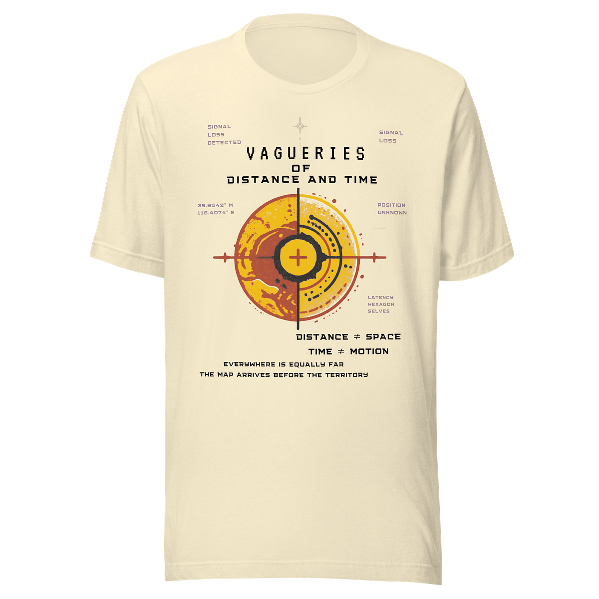 Vagueries of Distance and Time, Orbit Diagram Tee