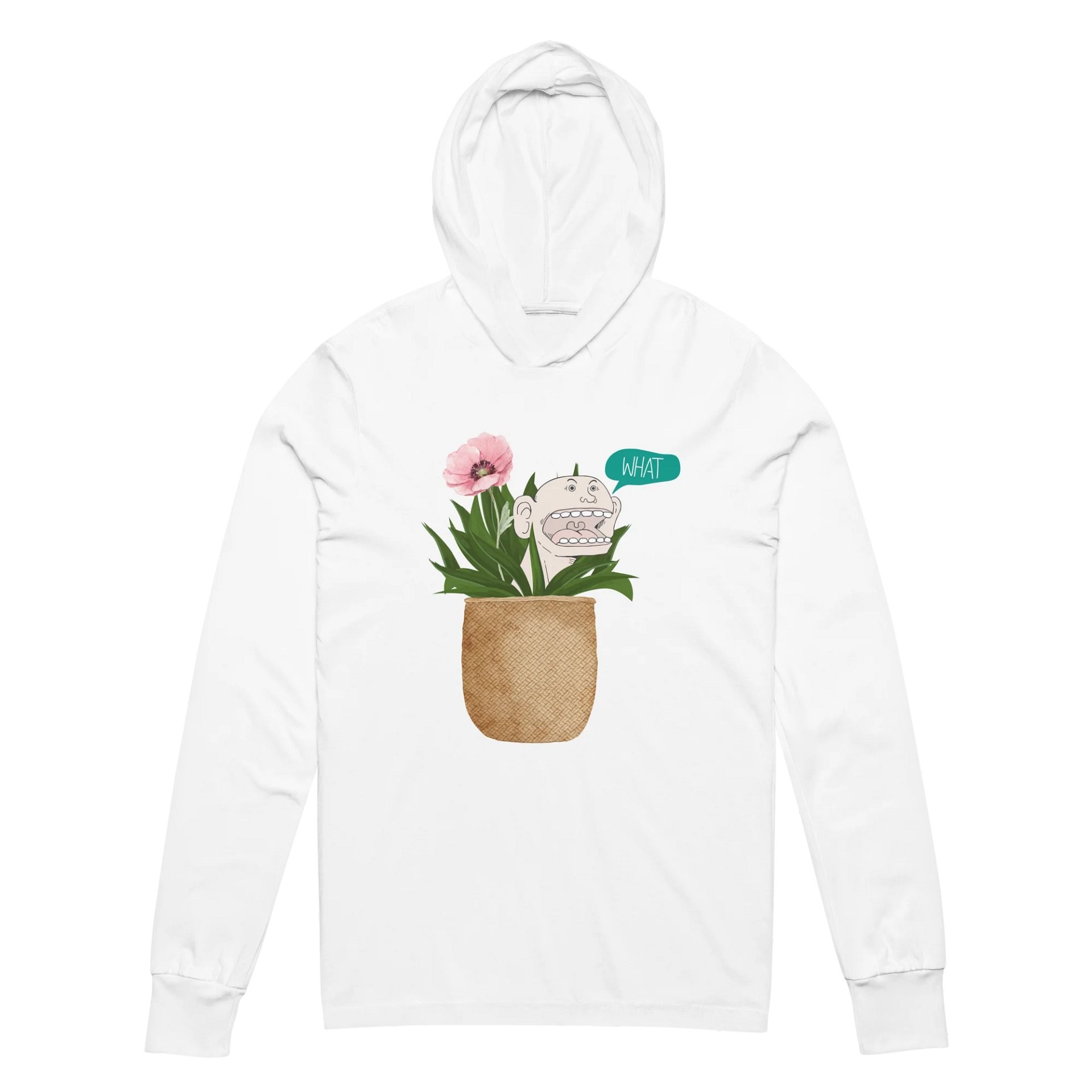 WHAT Hooded Tee, view 2