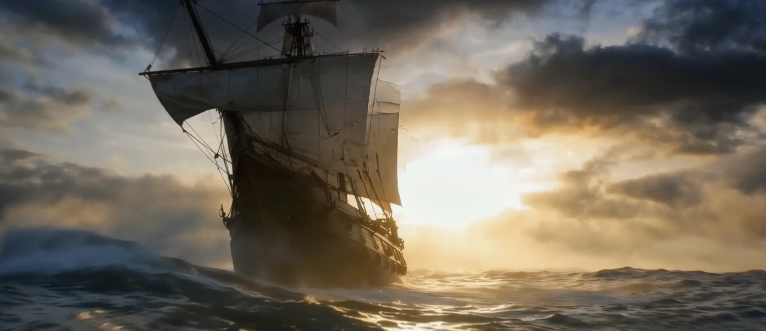 Cinematic production scene that demonstrates how a clear visual idea can carry a message
