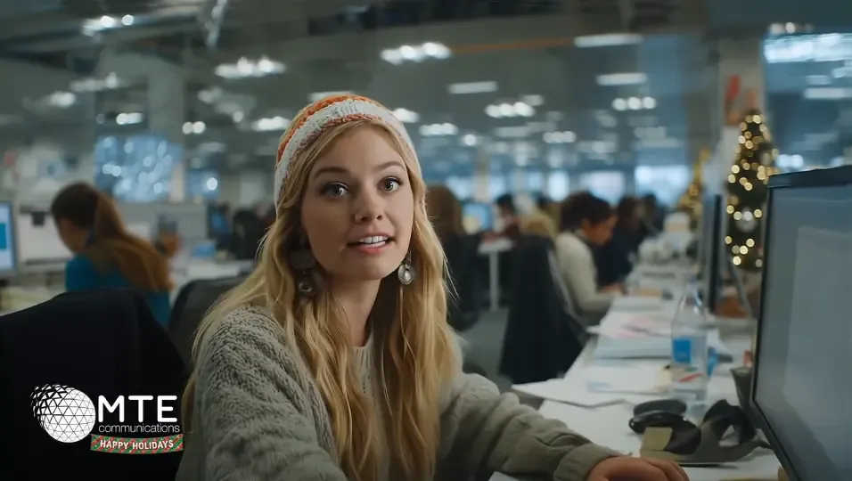 Christmas commercial still