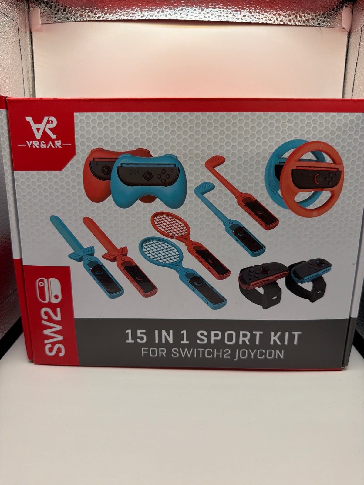 15-in-1 Sports Accessories Kit for Nintendo Switch 2 Joy-Con