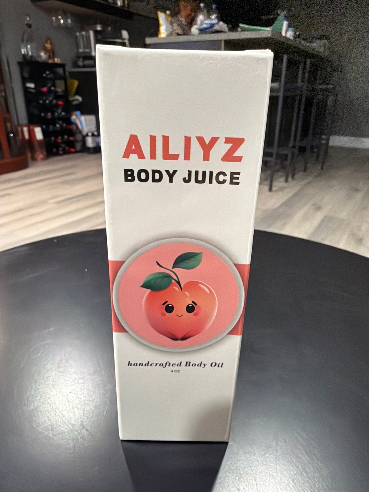 Peach-Scented Moisturizing Body Oil