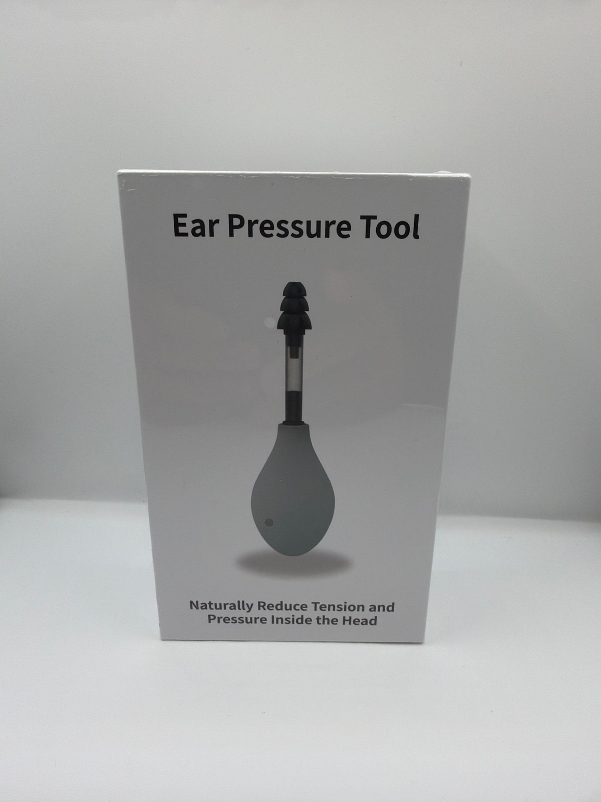 Ear Pressure Relief Tool with Manual Pressure Bulb