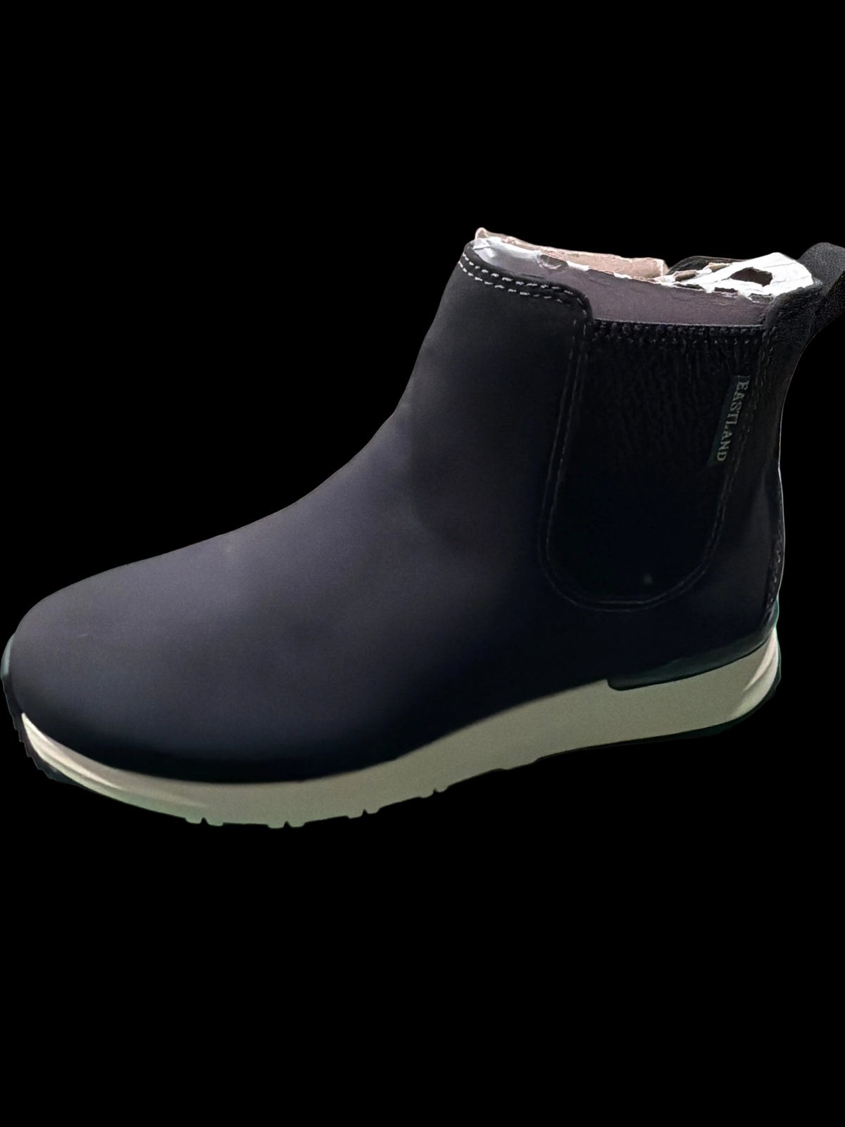 Eastland Women’s Black Side-Zip Comfort Ankle Boots