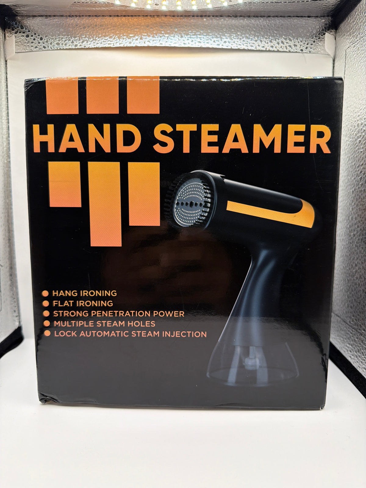 Handheld Garment Steamer – Portable Clothes Steamer with Multiple Steam Holes