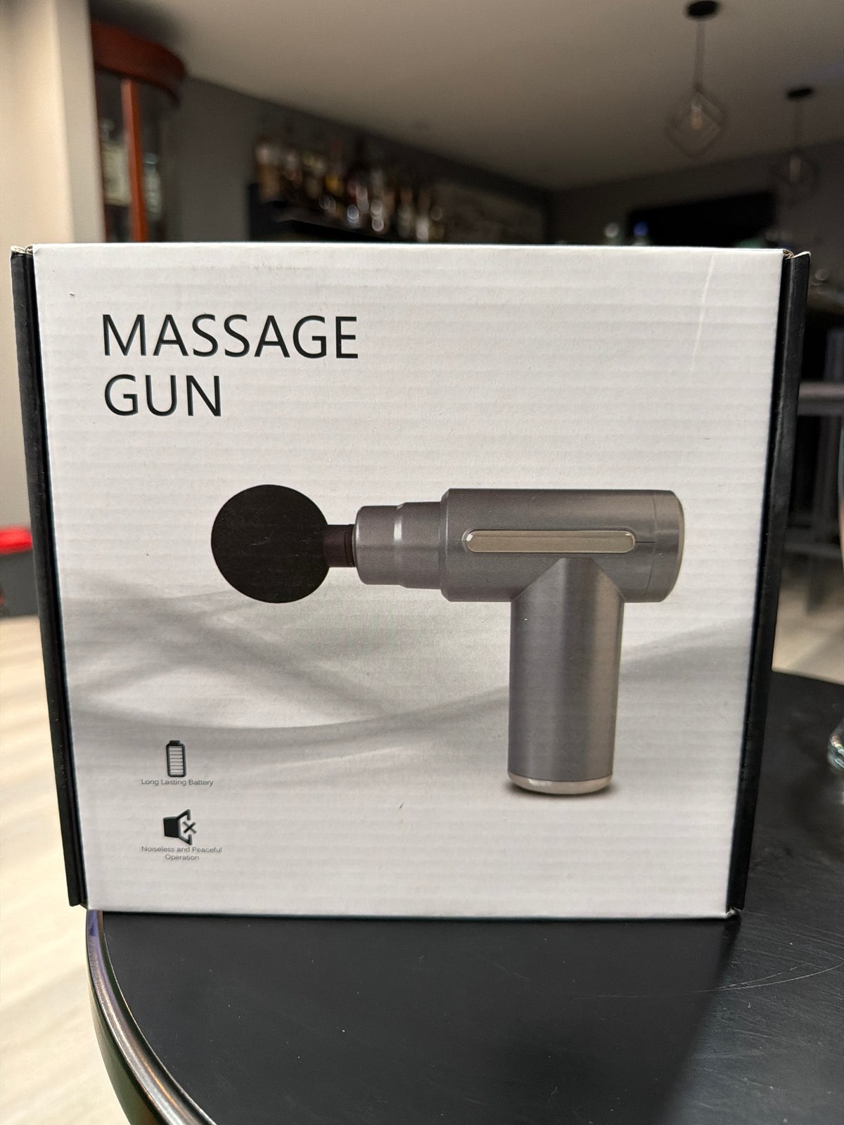 Mini Portable USB Rechargeable Massage Gun with 4 Heads
