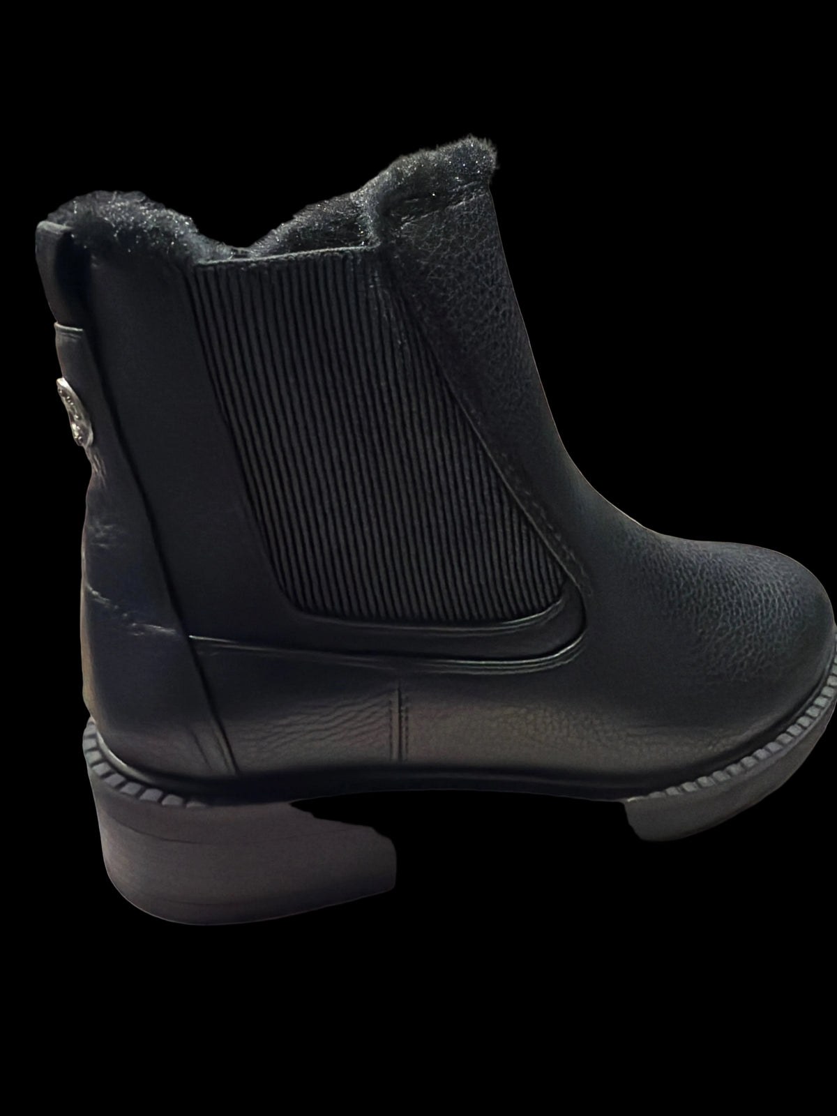 Matisse Women’s Black Pebbled Chelsea Ankle Boots