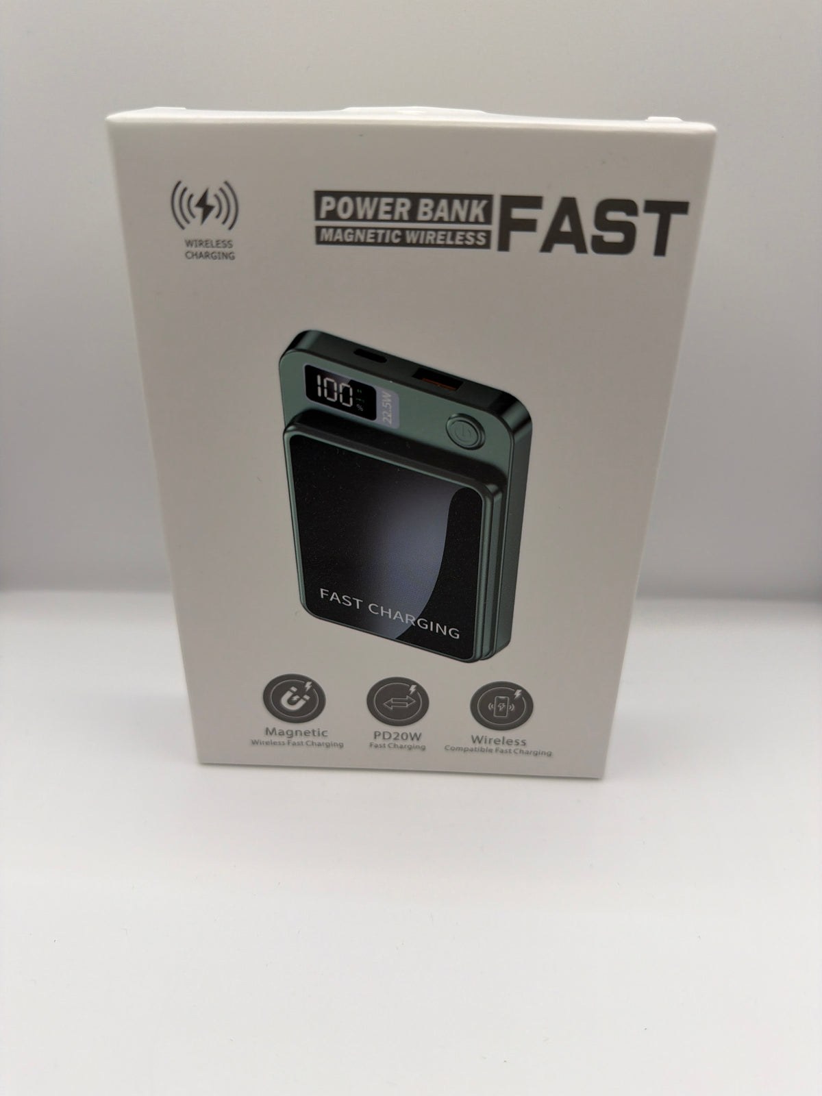 Power Bank Magnetic Wireless Fast Charger