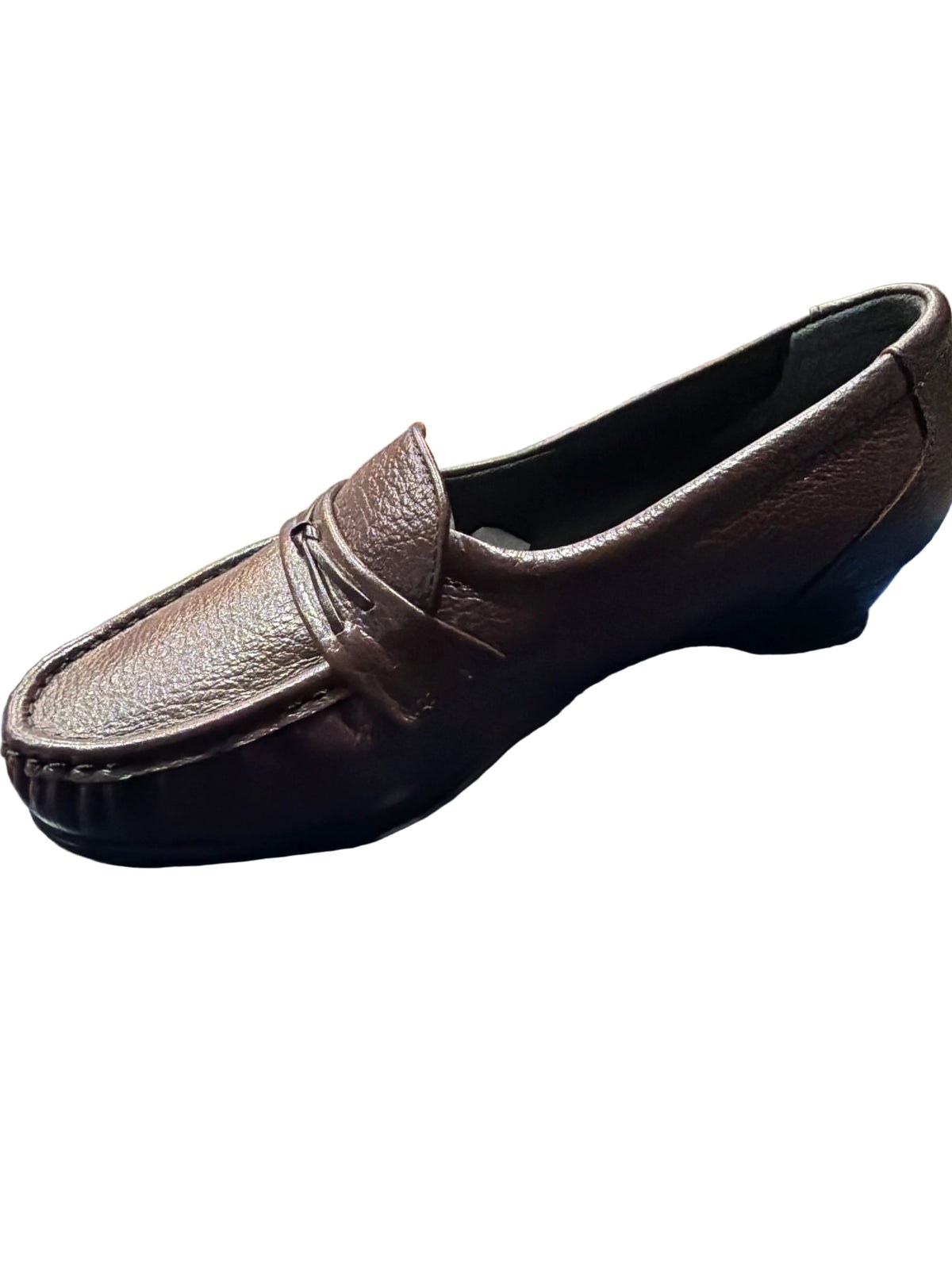 SAS Women’s Brown Leather Penny Loafer