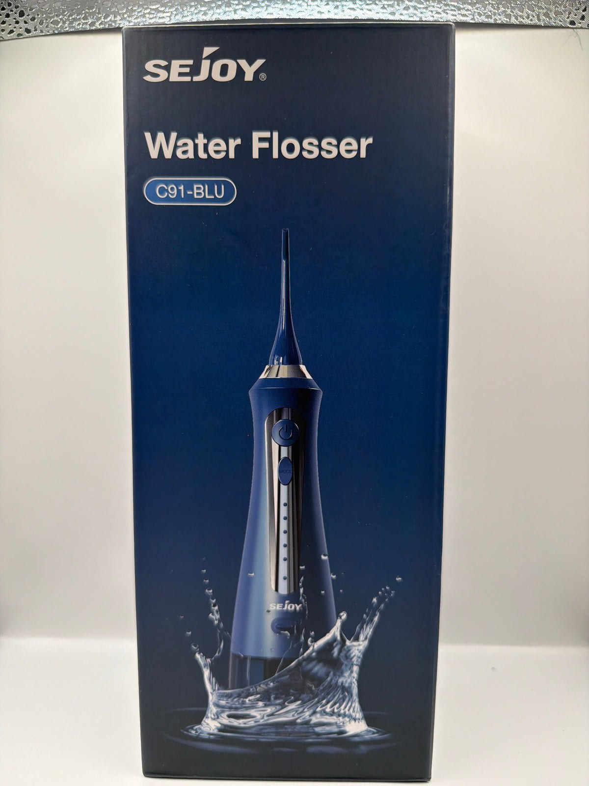 SEJOY C91-BLU Cordless Water Flosser – Blue