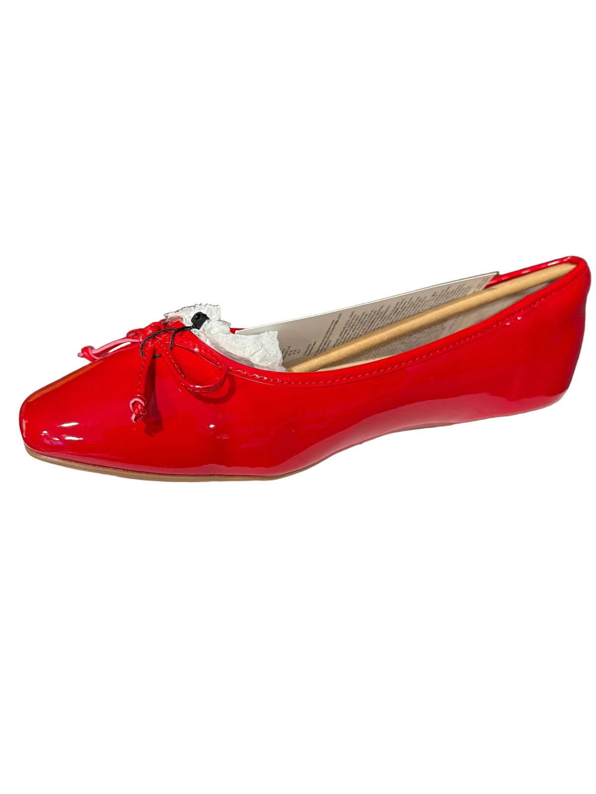 The Drop Women’s Red Patent Bow Ballet Flats