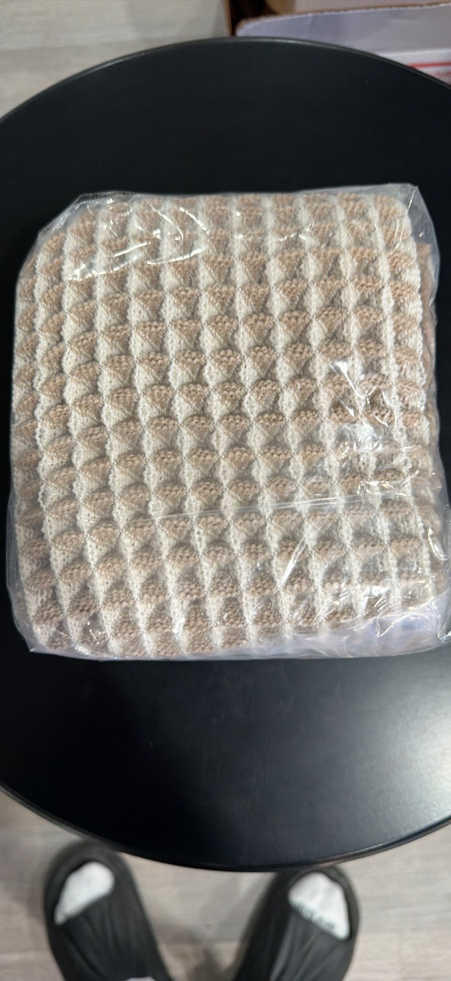 Waffle-Texture Kitchen or Bathroom Mat