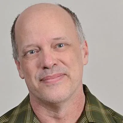 Portrait of Greg Brown, founder and maker of CecilAndEzra
